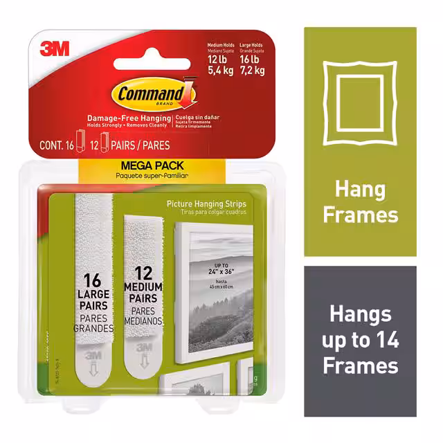 17209-28ES 3M  Ganci per grucce e clip